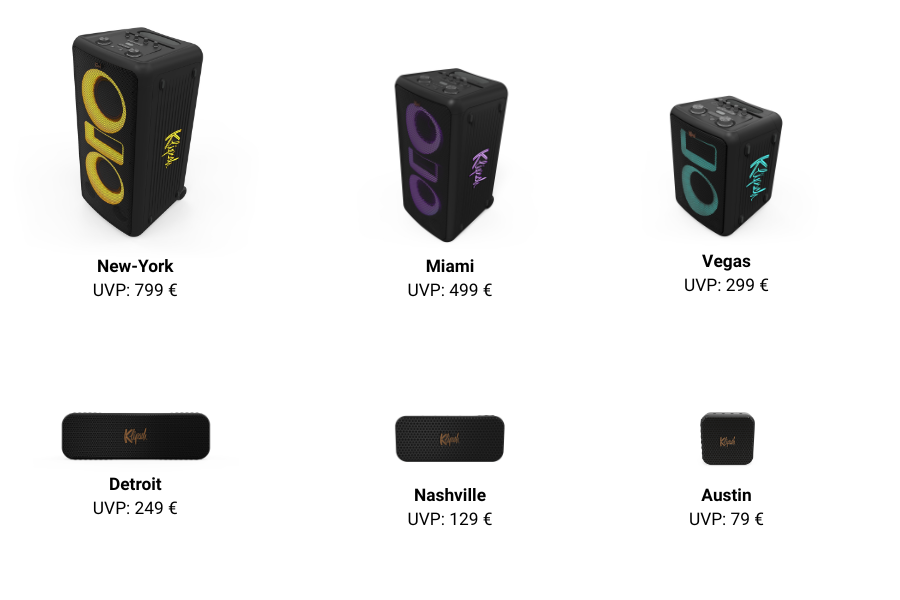 Klipsch Bluetooth Speakers