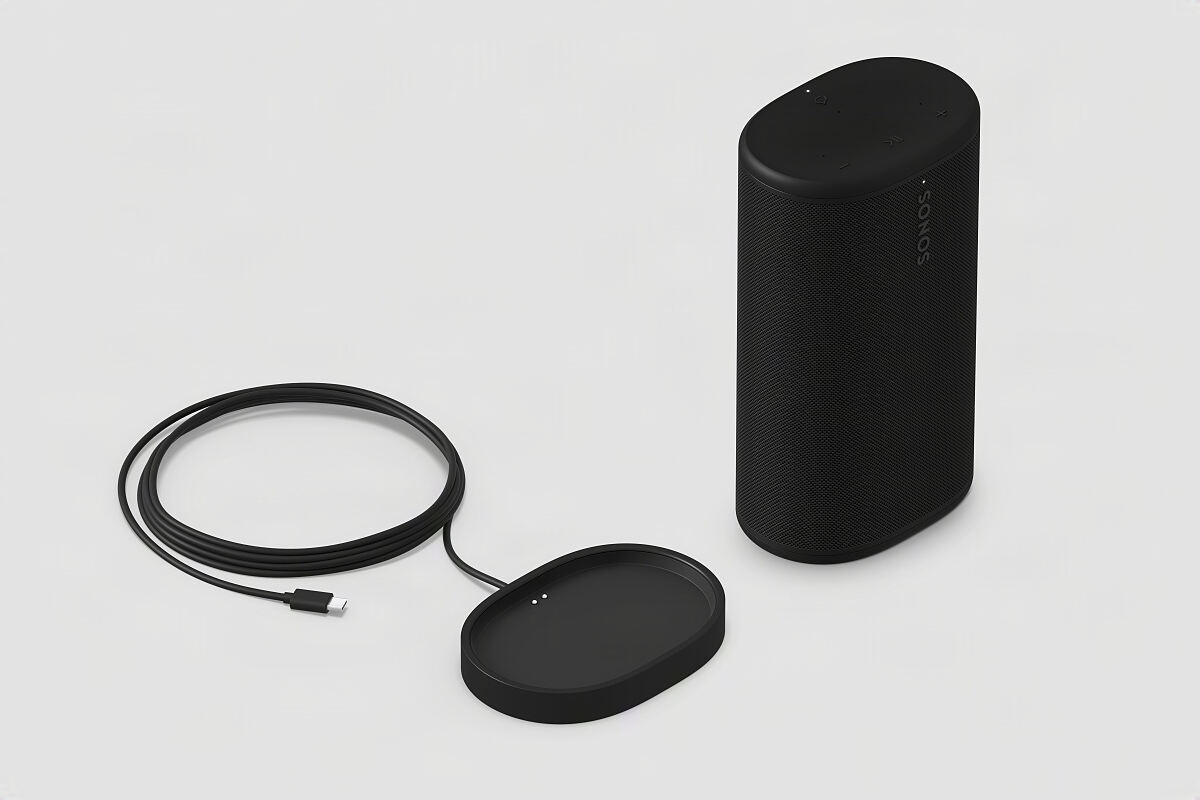 Sonos Play - With Wireless Charging Base Black