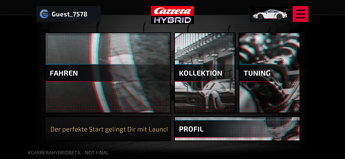 Carrera HYBRID - App Update