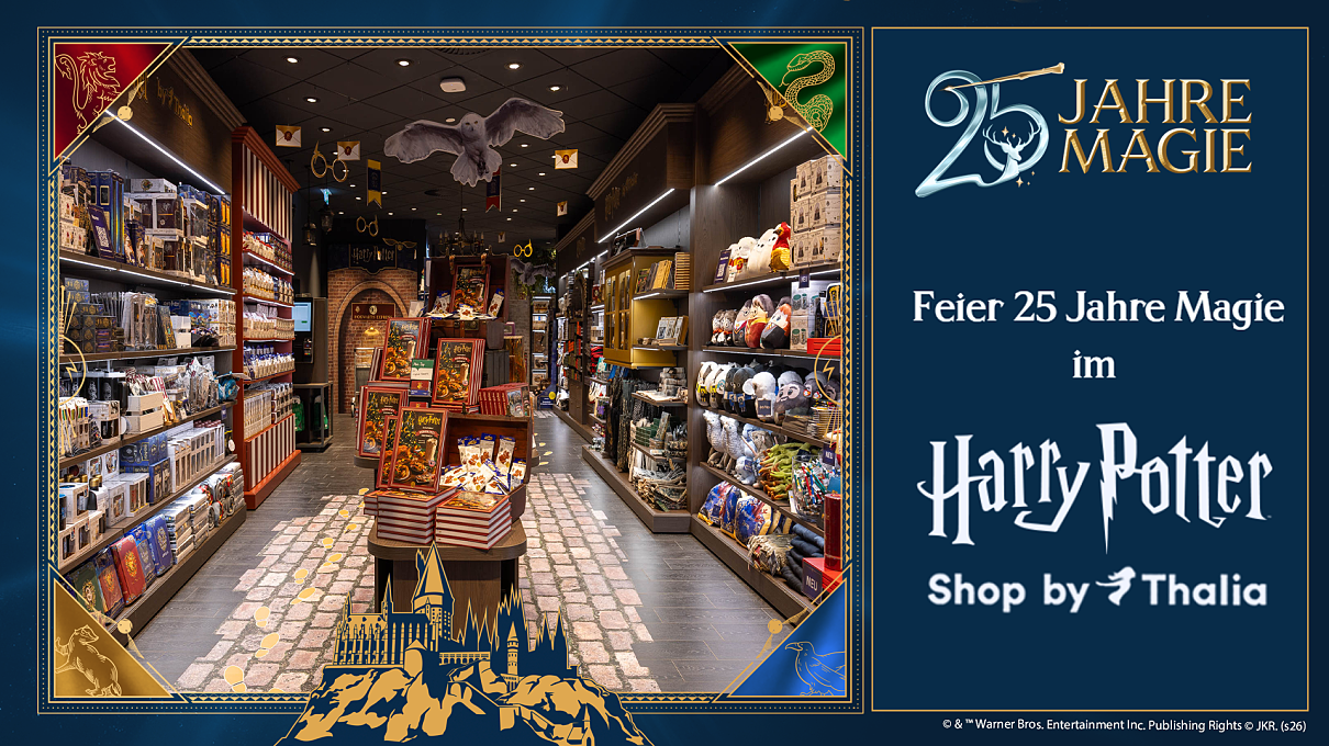 Feier 25 Jahre Magie im Harry Potter Shop by Thalia