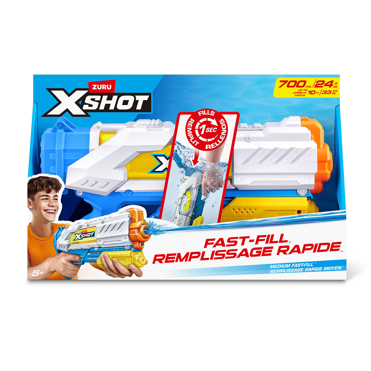 ZURU_XSHOT_WATER_Fast-Fill Wasserblaster Packshot