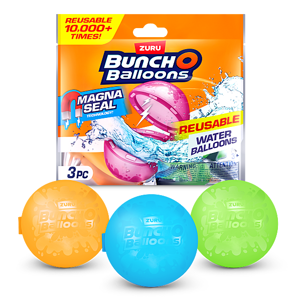 56592_BUNCH O BALLOONS_Reusable Water Balloons 3PK Foilbag_ECOM HERO A (1)