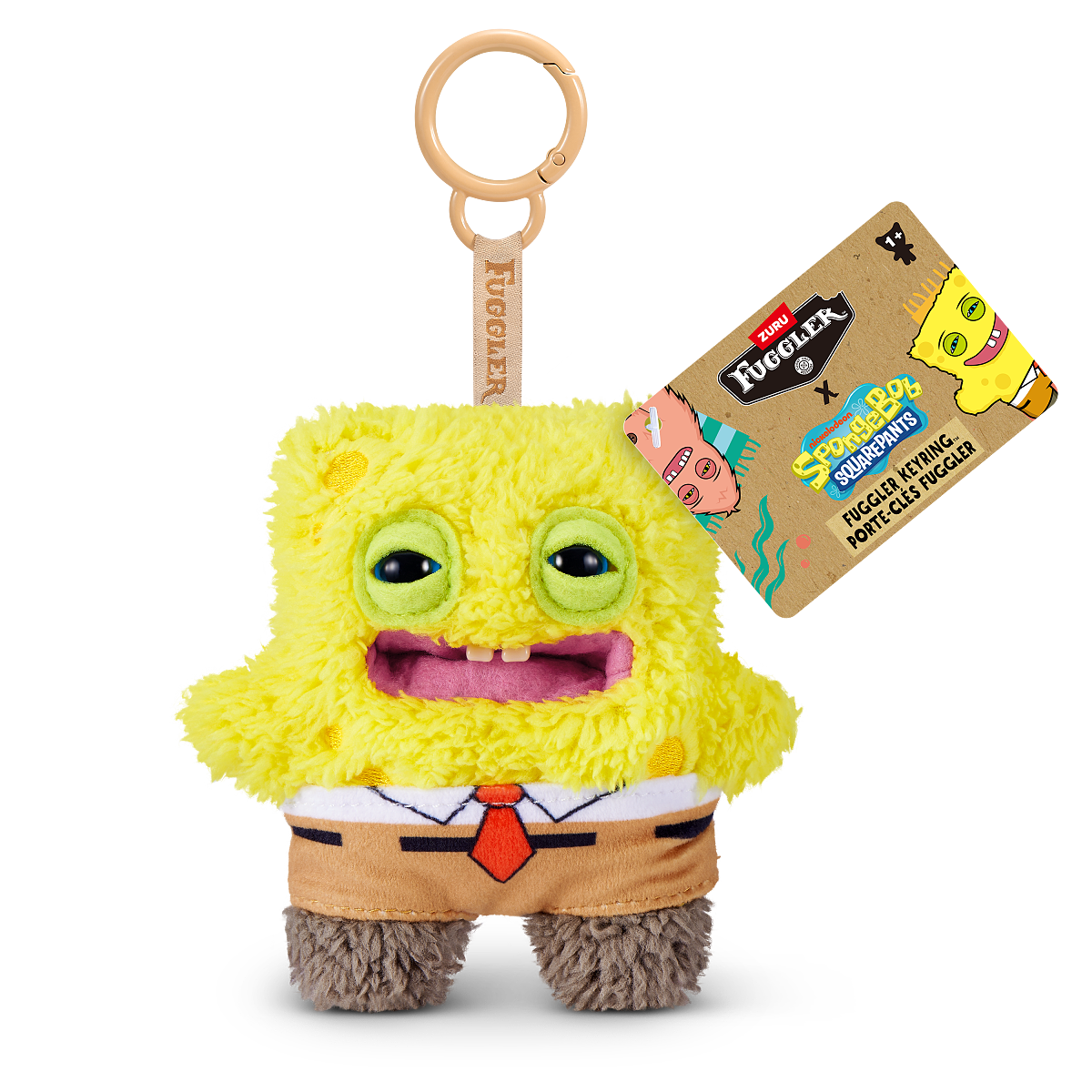 15756A_FUGGLER_SpongeBob Keyrings-HANG TAG_FRONT OF PACK