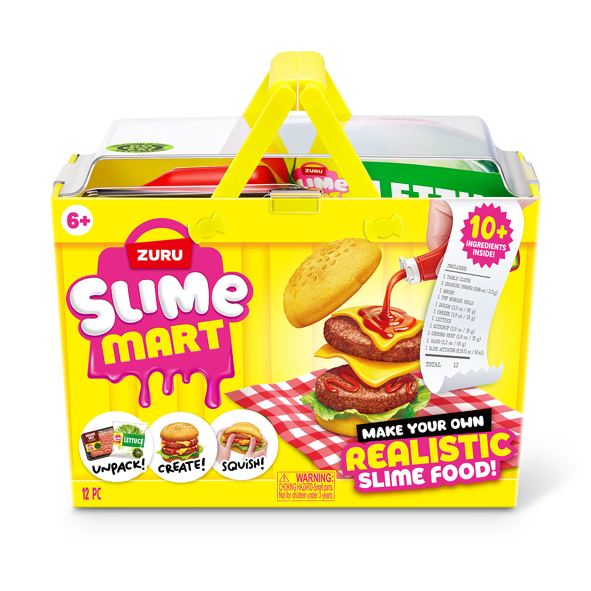 SLIME MART_SMALL_Einkaufskorb_BURGER_Packaging
