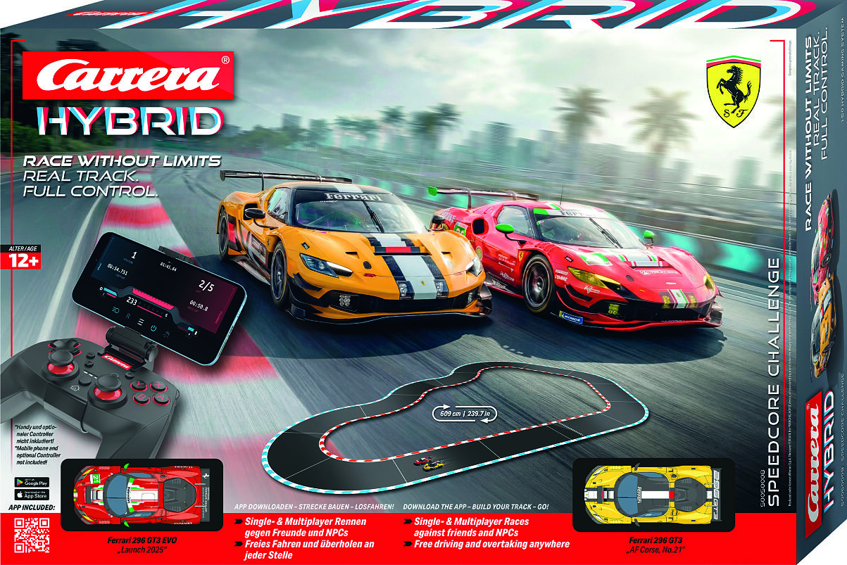Carrera HYBRID Speedcore Challenge - Verpackung frontal