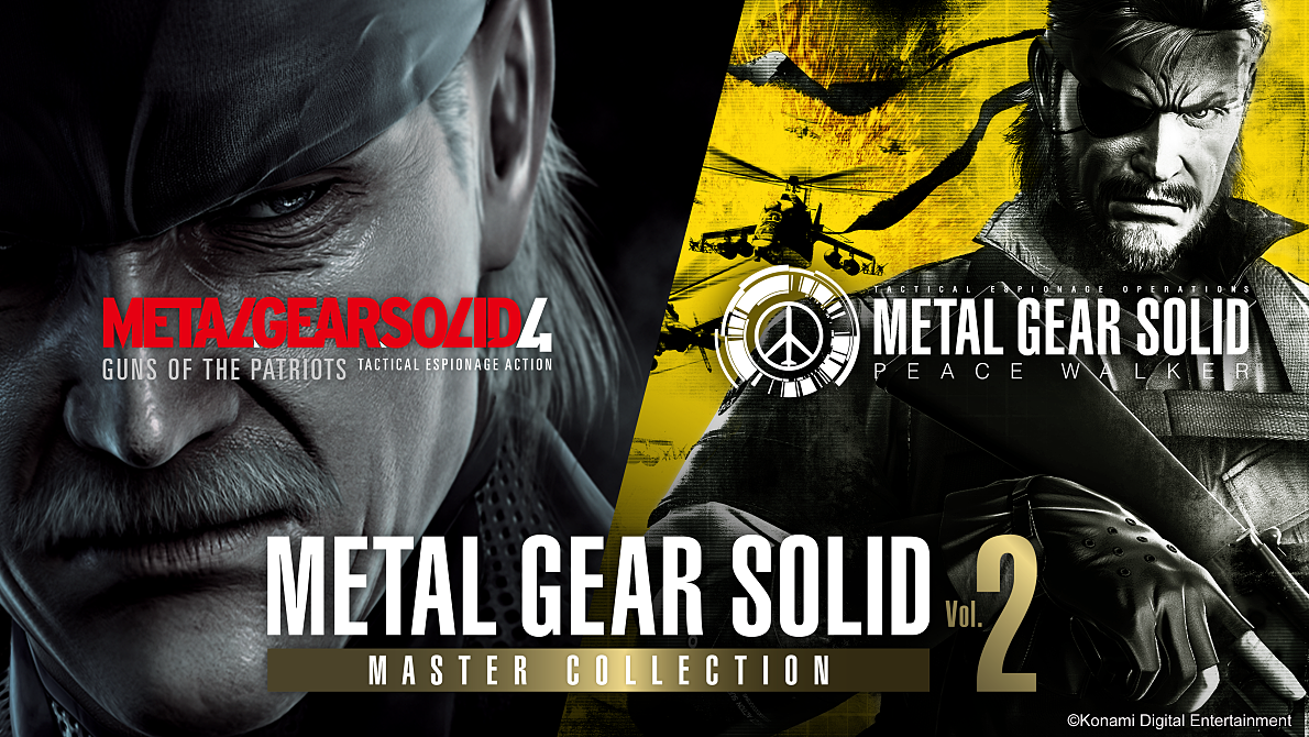 METAL GEAR SOLID MASTER COLLECTION Vol.2_キービジュアル権利表記あり