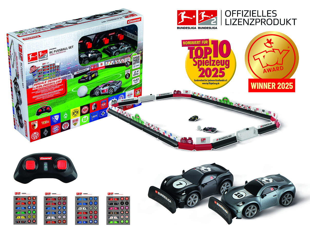 Carrera RC Fußball Set Modell Bundesliga