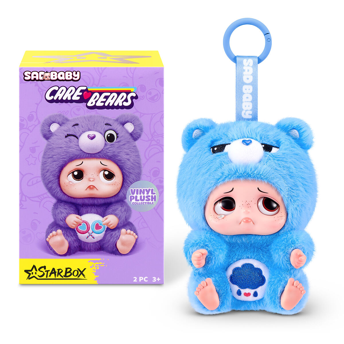 Starbox Sad Baby Care Bear Schlüsselanhänger