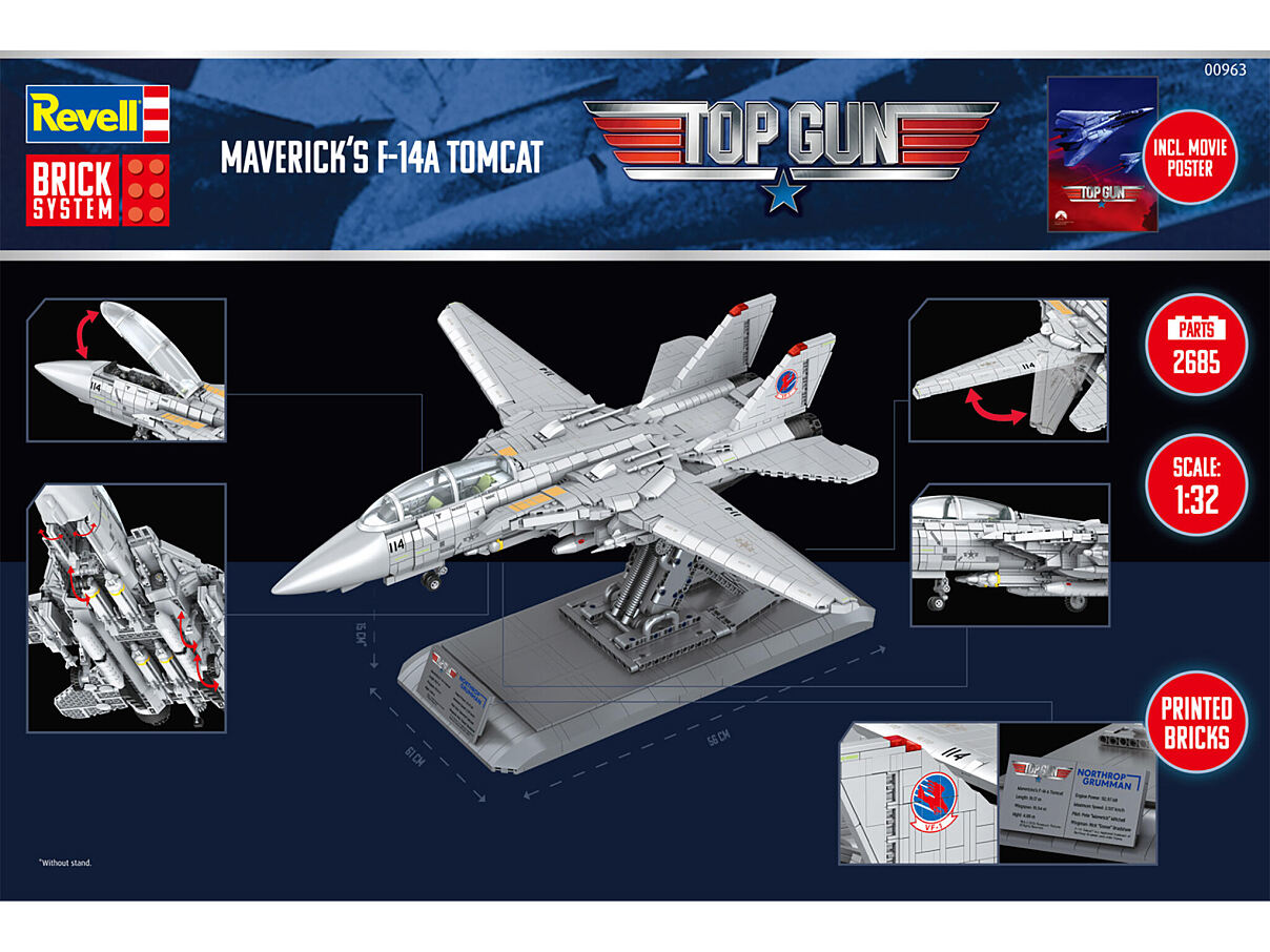Mavericks-F-14A-Tomcat-Top-Gun-Brick-System-Revell-Klemmbaustein-Set_10