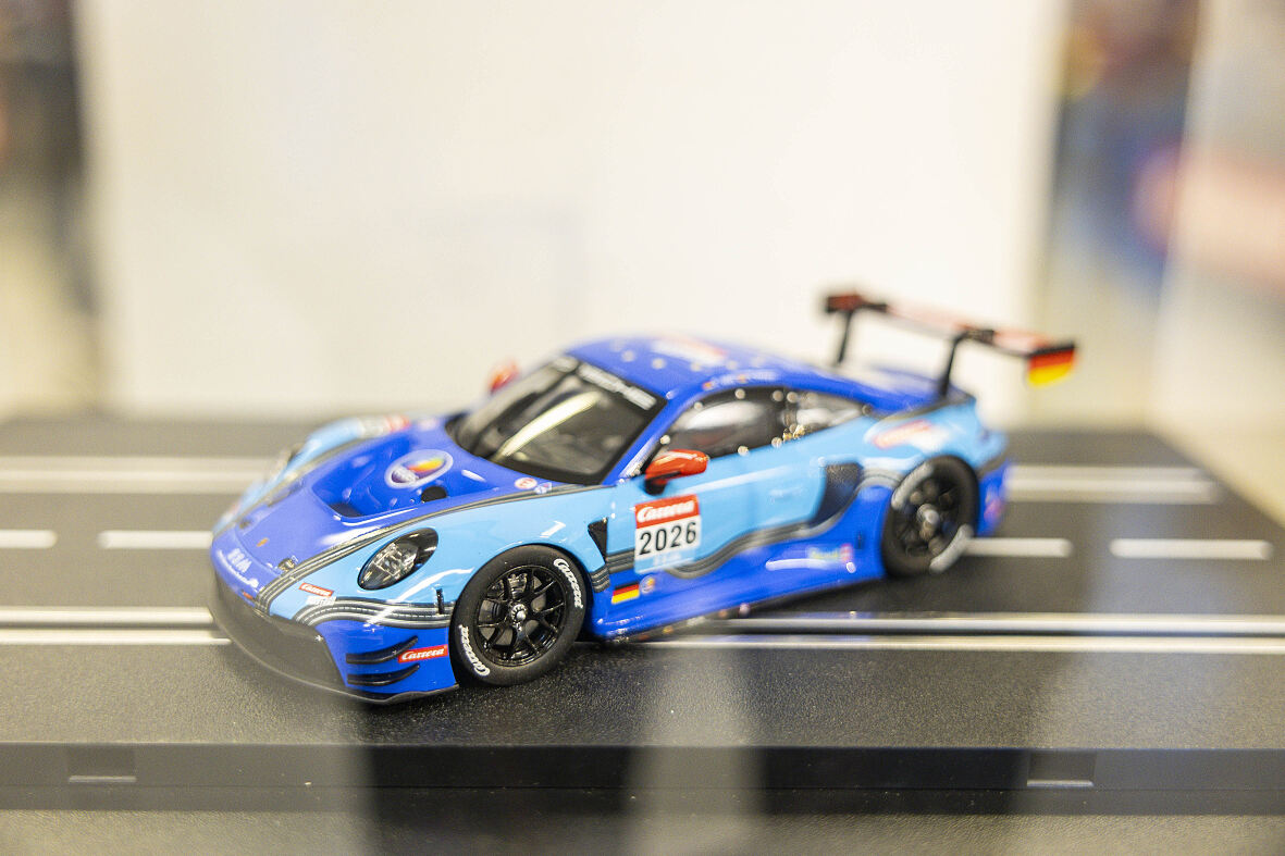 EM-Fahrzeug Porsche 911 GT3 R Sondermodell European Masters SSM