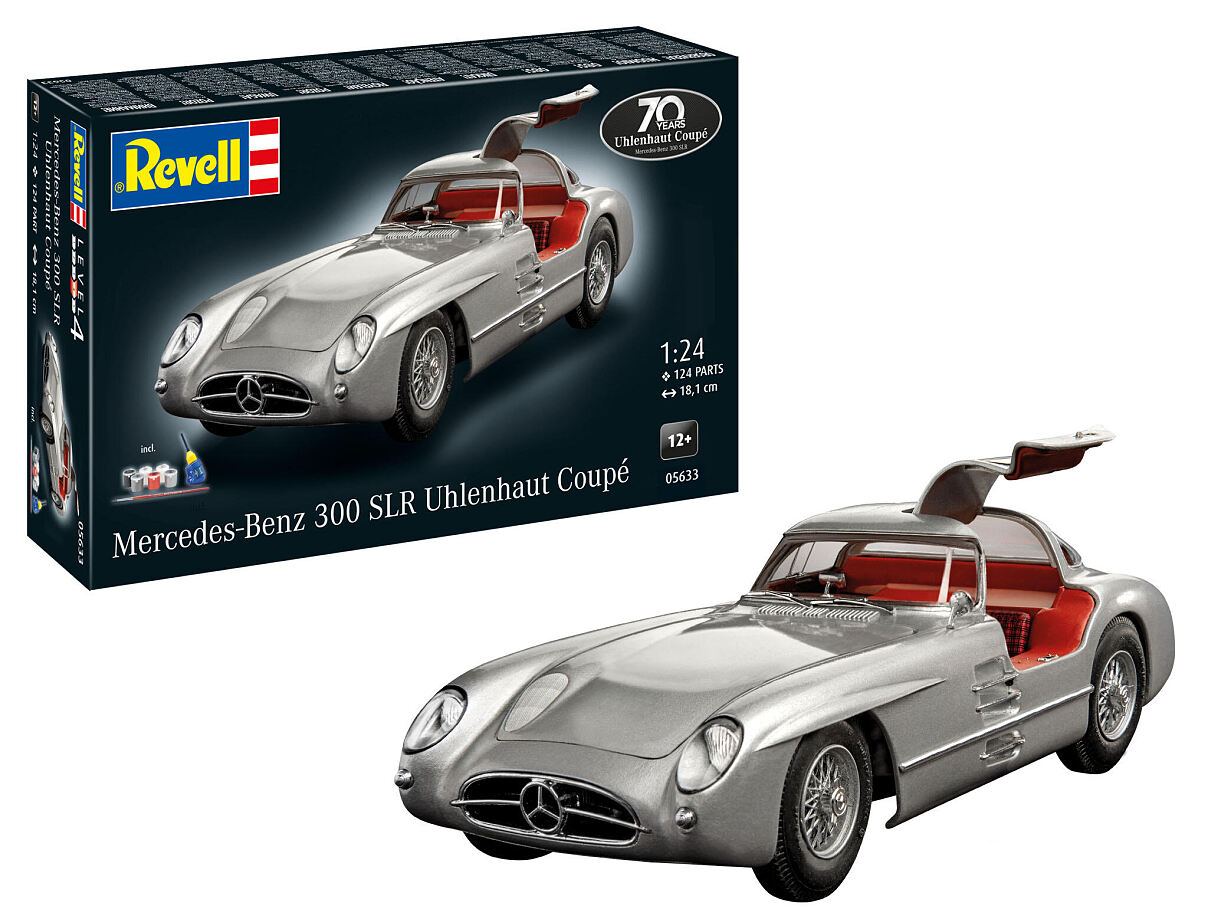 Geschenkset Mercedes-Benz 300 SLR 70th Anniversary Revell_01
