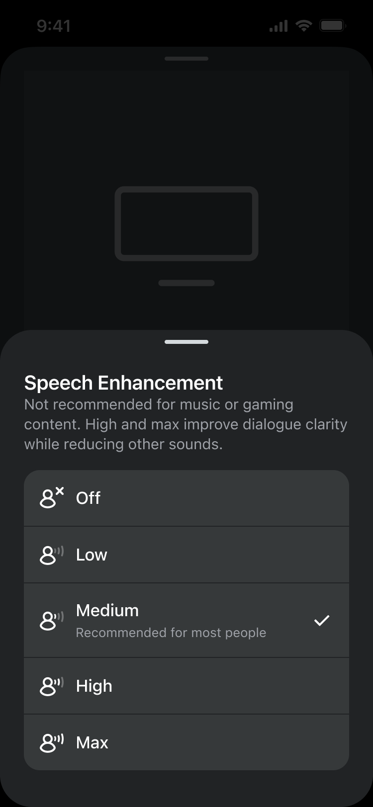 Speech Enhancement_iOS10_Dark 2