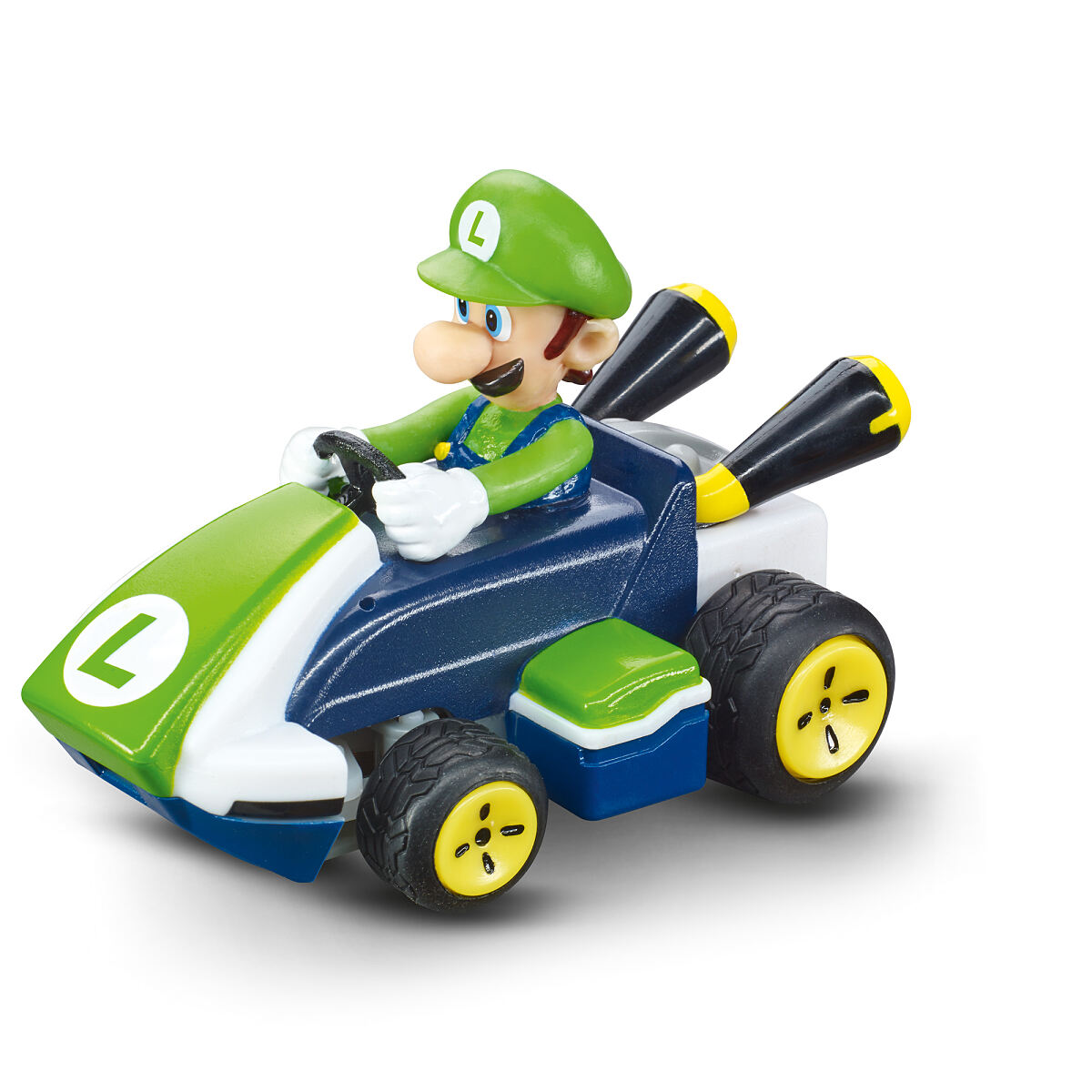 Carrera RC_2,4GHz Mario Kart(TM) Mini RC, Luigi (Paperbox)_370430033_FZ_links_Schatten_HIGH