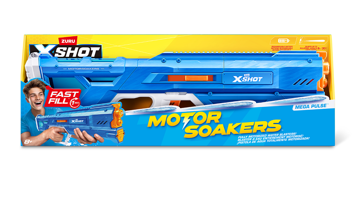 XSHOT Water Mega Pulse Motor Soaker 