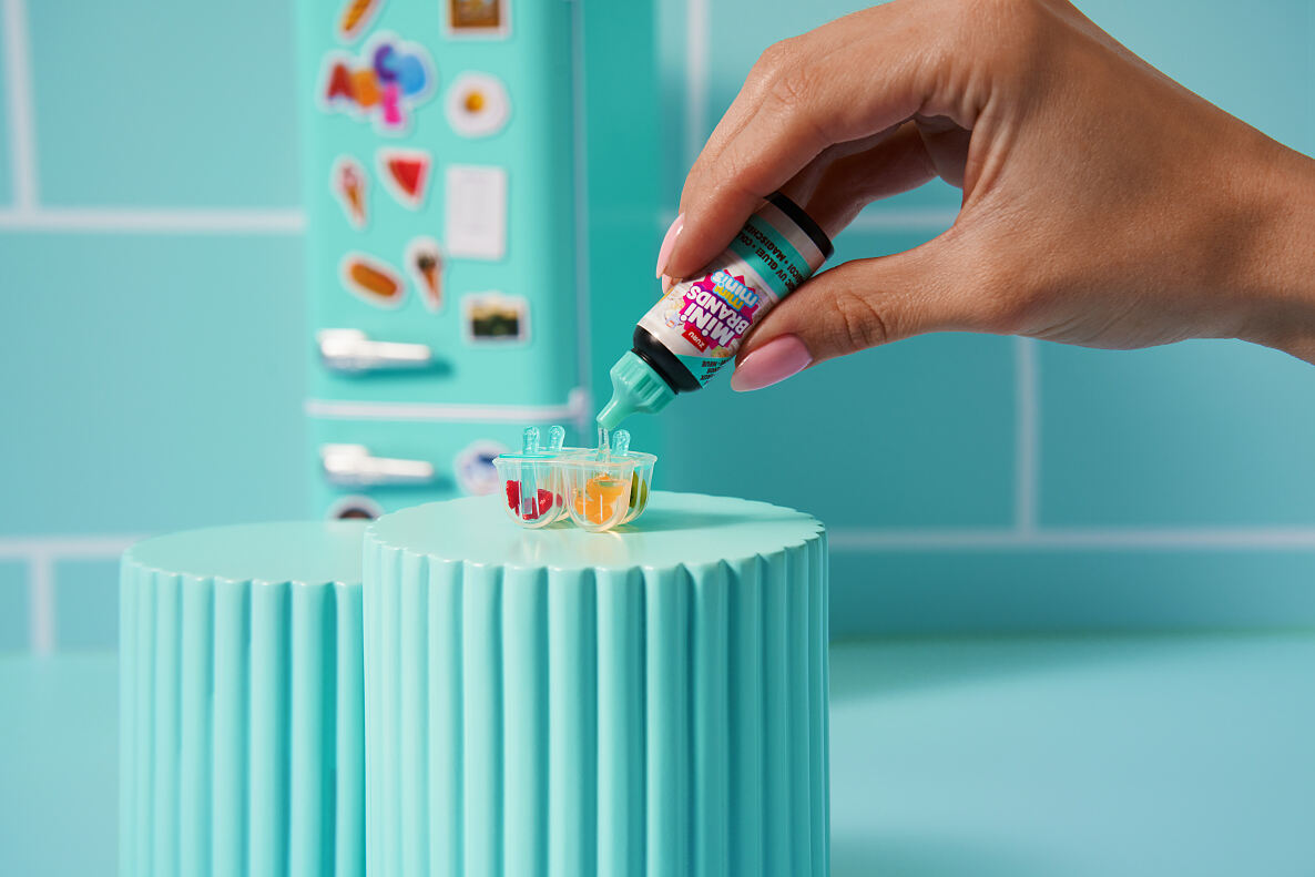 Mini Brands Fill the Fridge zum selbst Zusammenbauen