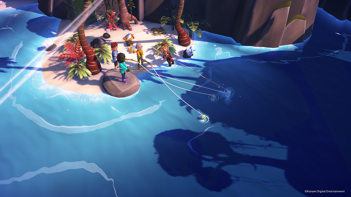 Four fishing