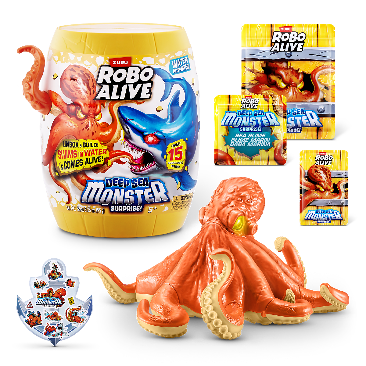 ROBO ALIVE_STANDARD-SERIES 1-DEEP SEA MONSTER SURPRISE_ECOM HERO