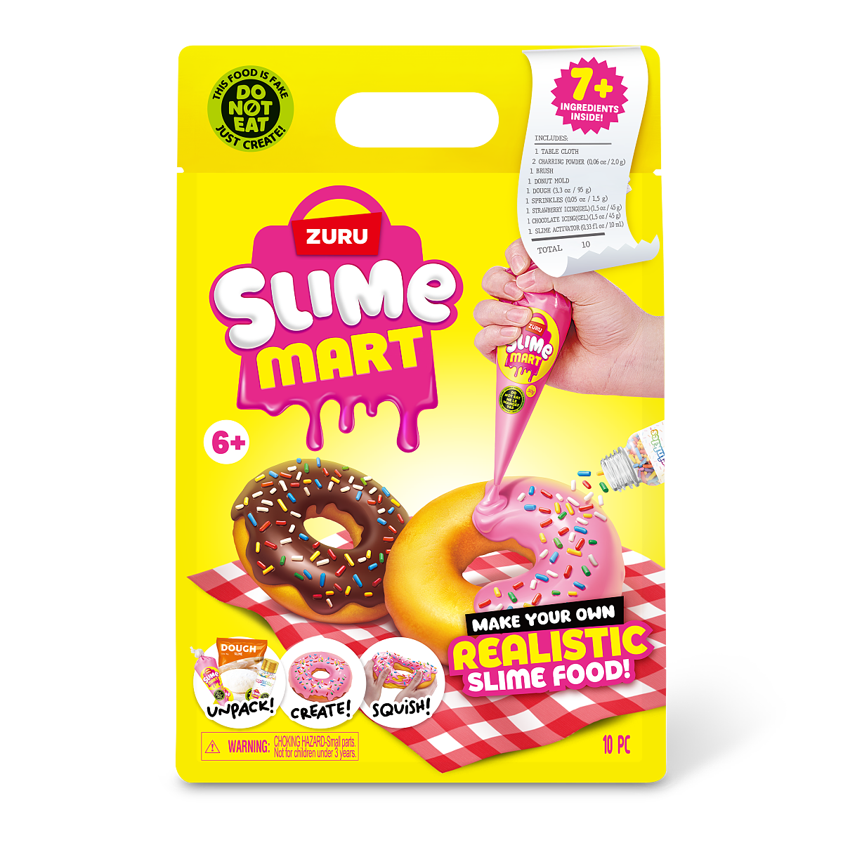 15901B_SLIME MART_SMALL SHOPPING_DONUT BAG_1L_FRONT OF PACK
