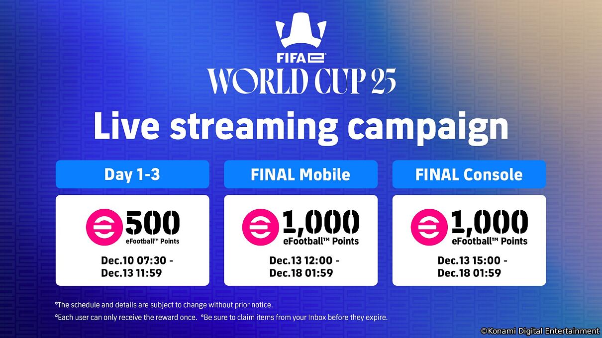 eFootball_Live-streaming-campaign-FIFAe-World-Cup_ENG