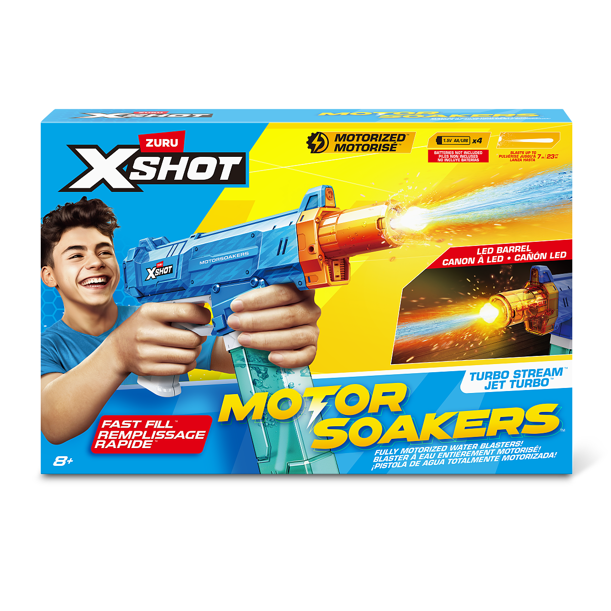 118196_XSHOT_WATER-FAST FILL MOTOR SOAKER-S1-TURBO STREAM_FRONT OF PACK