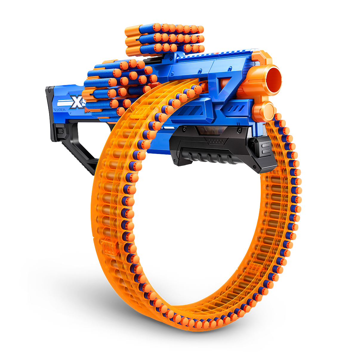 36609_X-SHOT-INSANITY-SERIES 1 MAD MEGA BARREL BLASTER WITHOUT MUZZLEú¿138darts) Open Box_07