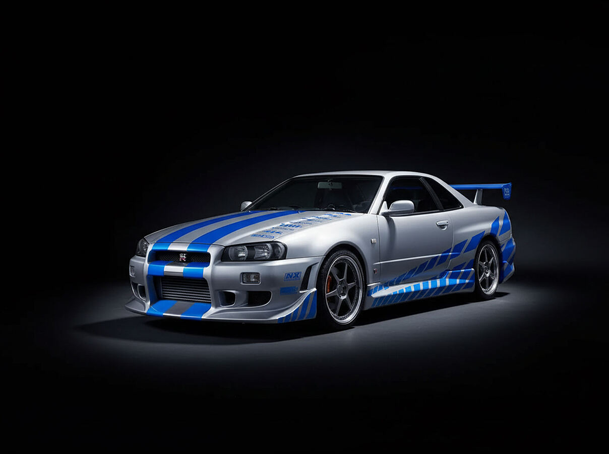 Revell_ClickSystem_Brians Nissan 1999 Skyline GT-R 34_07754_01