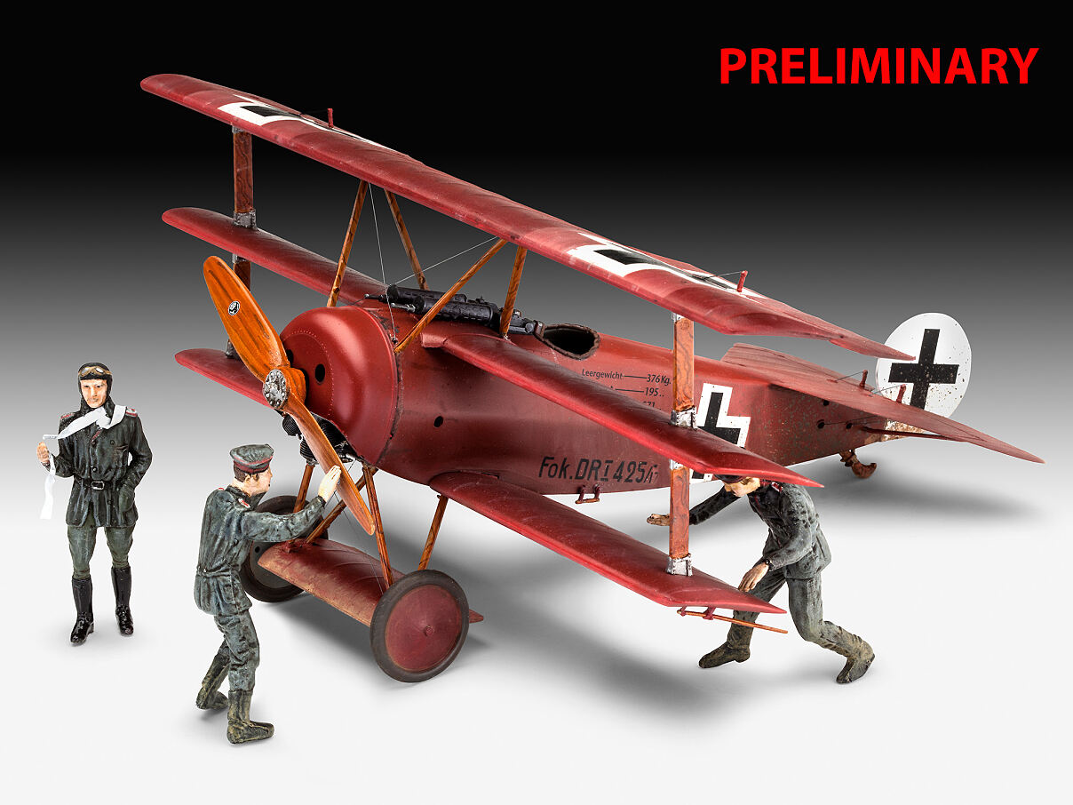 Revell_Build+Paint_Fokker Triplane DR.1_03762_01_preliminary